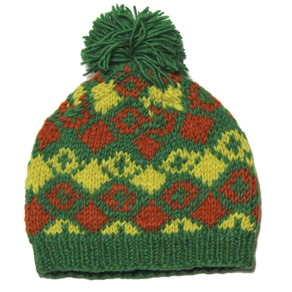 Nordbron Wool Beanie Cap Hat Handcrafted Men's OS